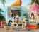 Playmobil Carretto dei gelati con negozio di surf set di gioco