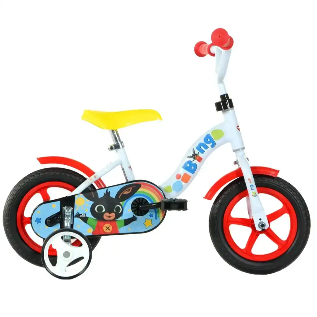 Bicicletta per bambini Bing multicolore, misura 10 - bici Dino Bikes