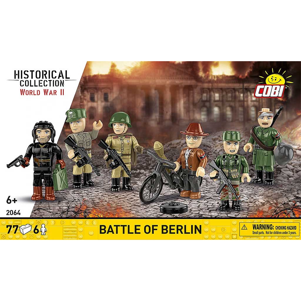 COBI: Set di figure della Battaglia di Berlino della Seconda Guerra Mondiale (2064)