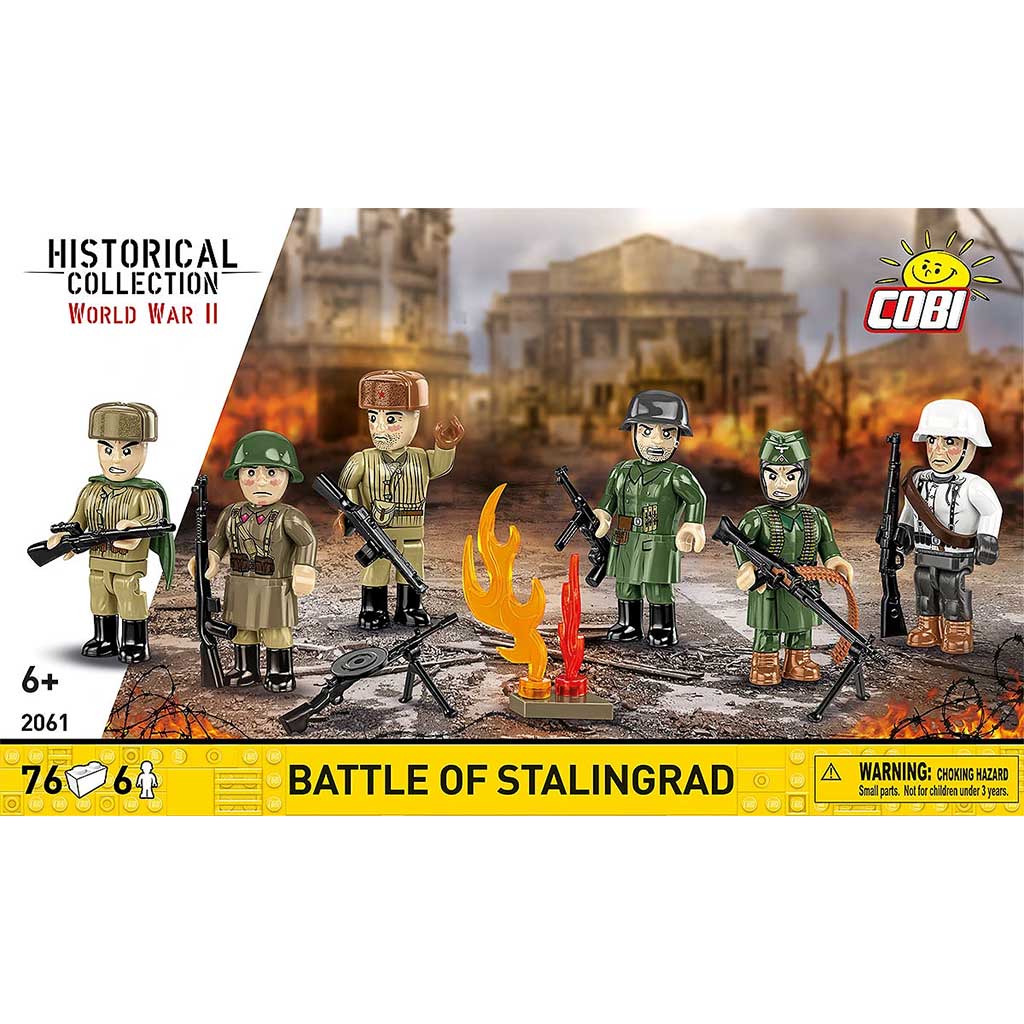 COBI: Set di figure della Battaglia di Stalingrado (Seconda Guerra Mondiale) (2061)