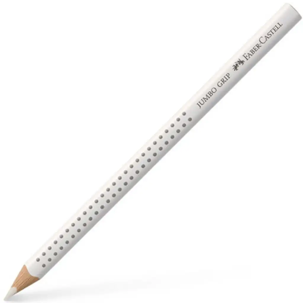 Faber-Castell: Jumbo Grip matita di colore bianco