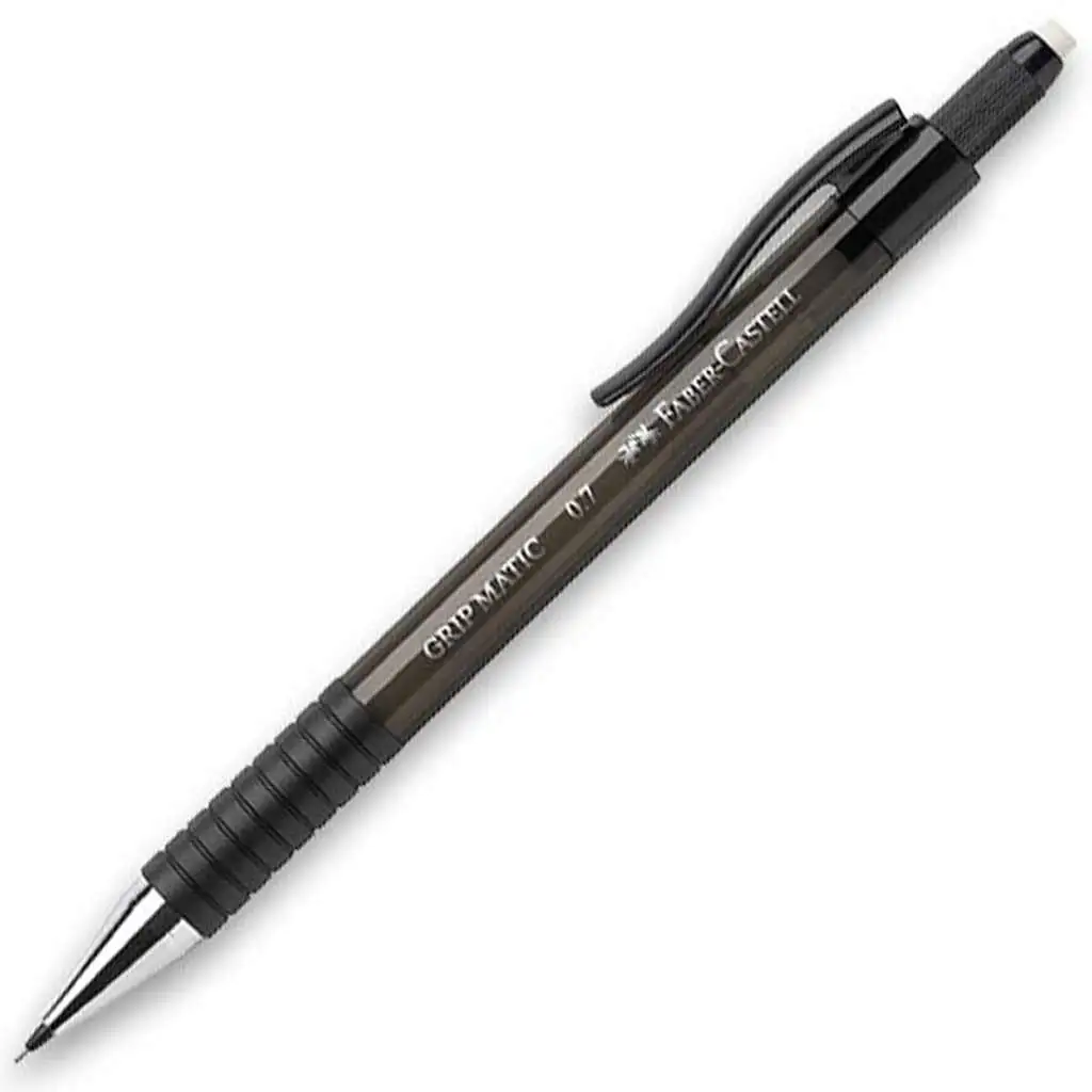 Faber-Castell: Matita meccanica Grip Matic con mina da 0,7 mm di colore nero