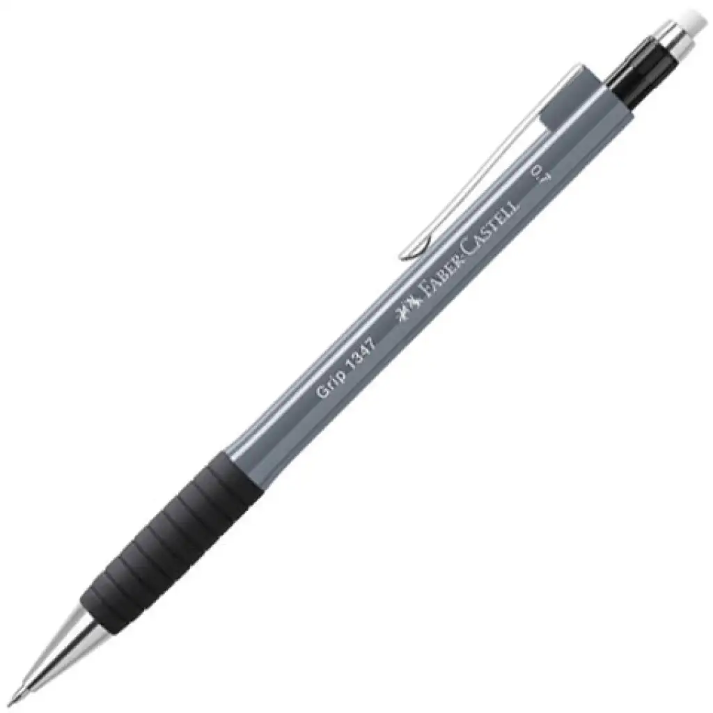 Faber-Castell: Portamine Grip 1347 0,7 mm colore grigio