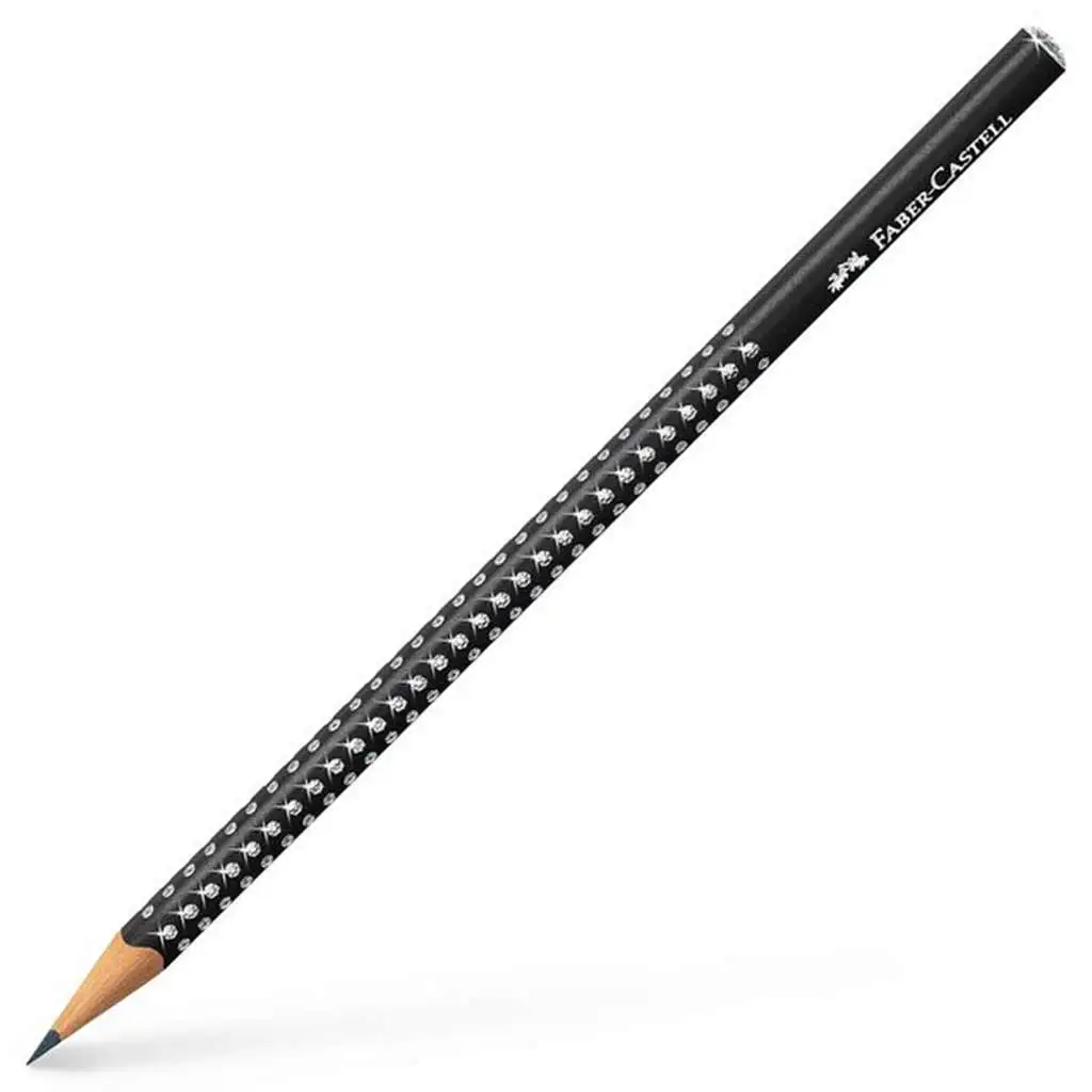 Faber-Castell: matita grafite Sparkle colore nero perlato 1 pezzo
