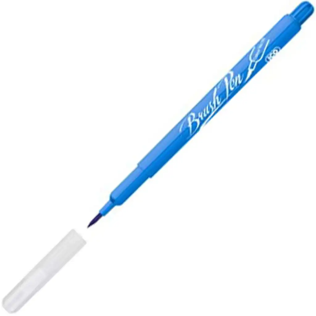 ICO: Penna a pennello in colore blu