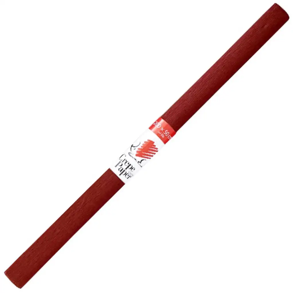 ICO: Riccio carta crespa colore marrone 200x50cm