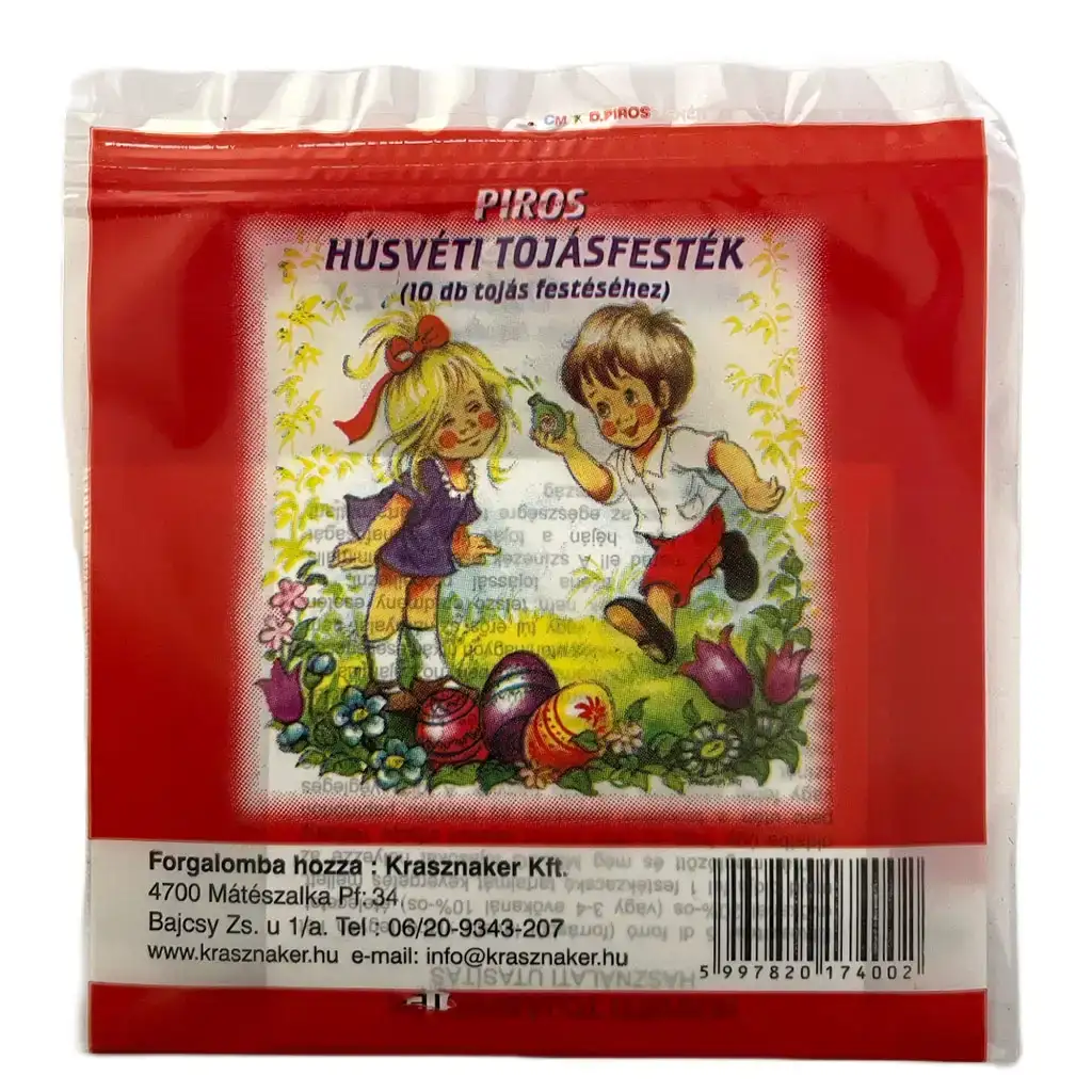 Ico: Vernice per uova di Pasqua di colore rosso