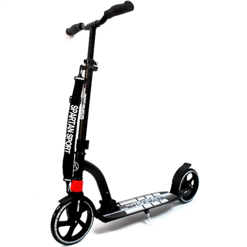 Jumbo III monopattino a doppia sospensione colore nero - Spartan