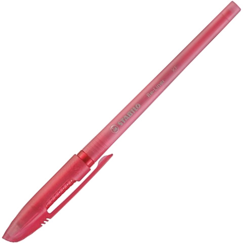 Penna a sfera Stabilo Re-Liner XF colore rosso 0,5 mm