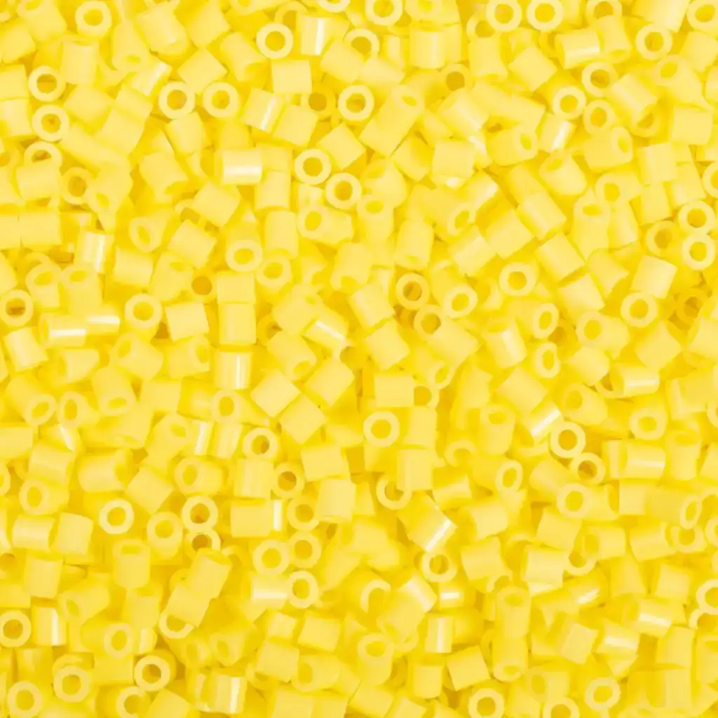 PlayBox: Perline MIDI da stirare da 5 mm, 6000 pezzi, colore giallo pastello