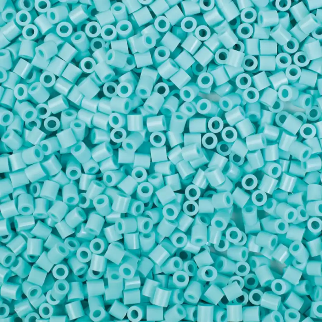 PlayBox: Perline da stirare MIDI da 5 mm, 6000 pezzi, colore turchese pastello