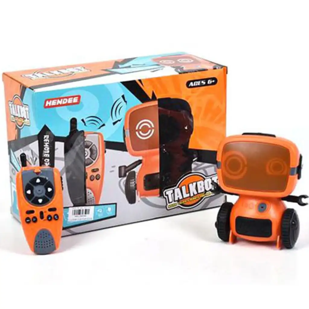 RC interattivo TalkBot robot con modalità walkie-talkie colore arancione 2,4GHz