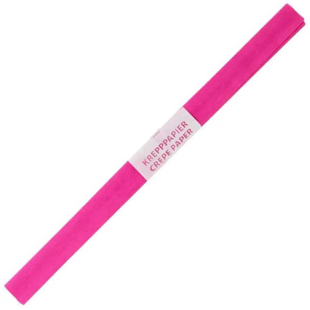 Spirit: Carta crespa colore fucsia scuro 200x50cm