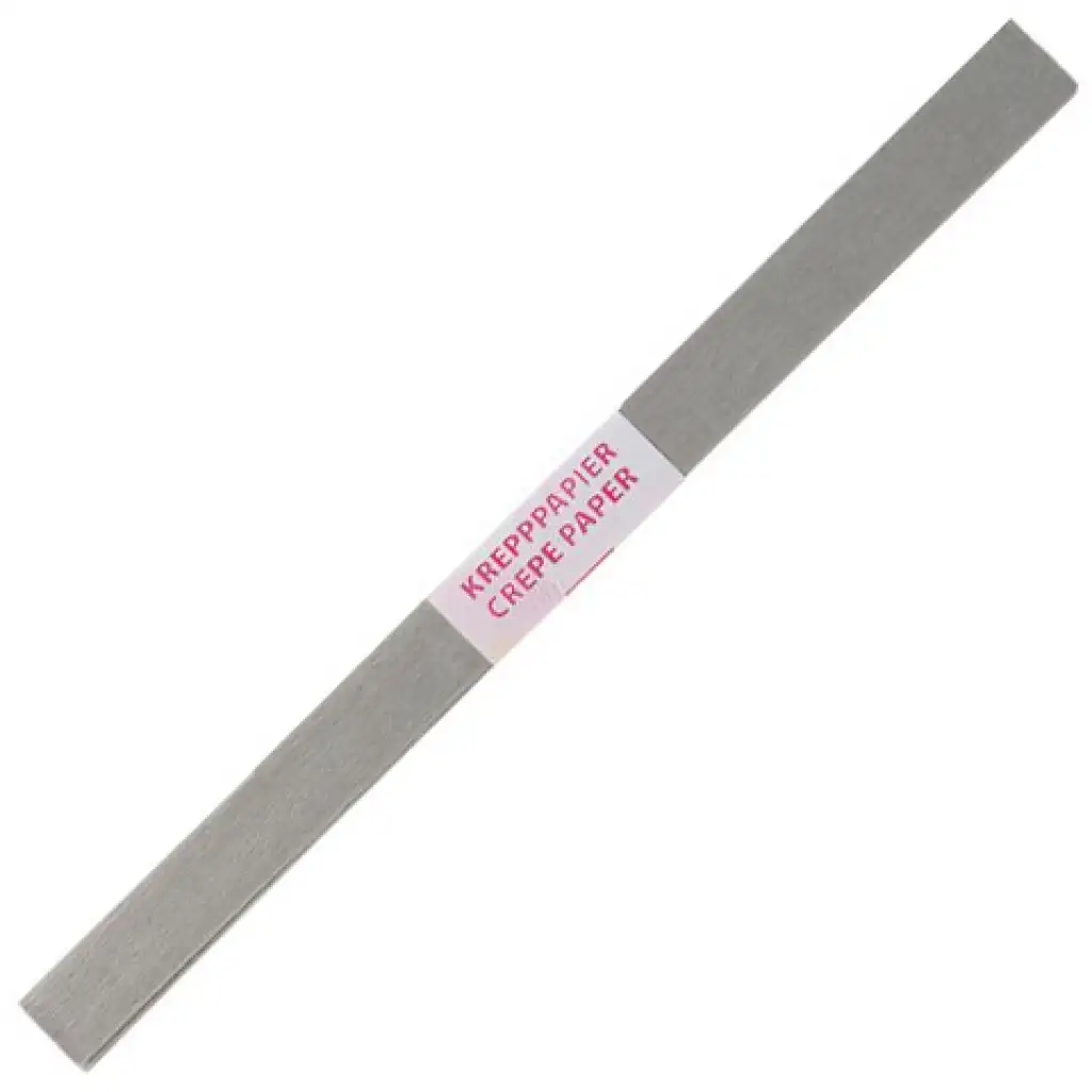 Spirit: Carta crespa colore grigio 200x50cm