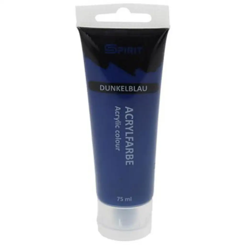 Spirit: Colore acrilico blu scuro da 75 ml