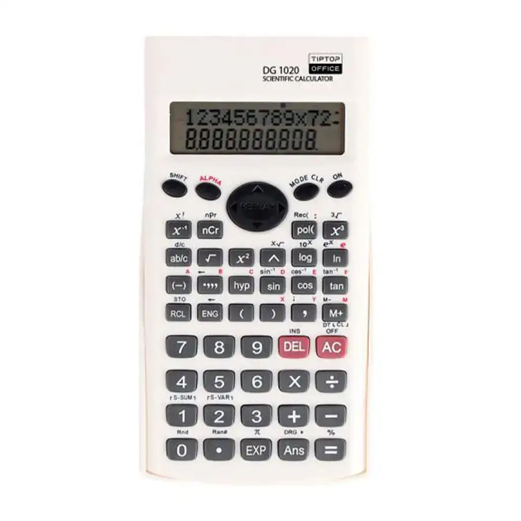 Spirit: calcolatrice DG-1020 colore bianco