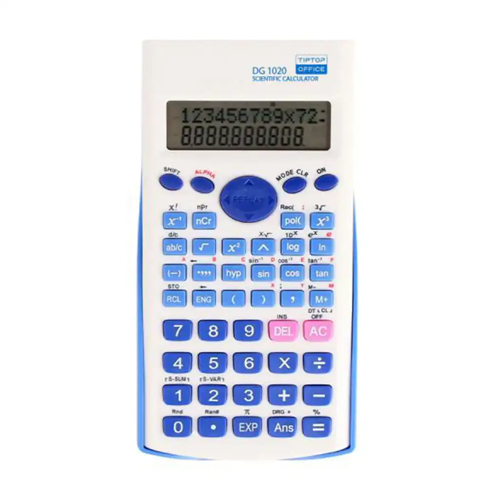 Spirit: calcolatrice DG-1020 colore blu