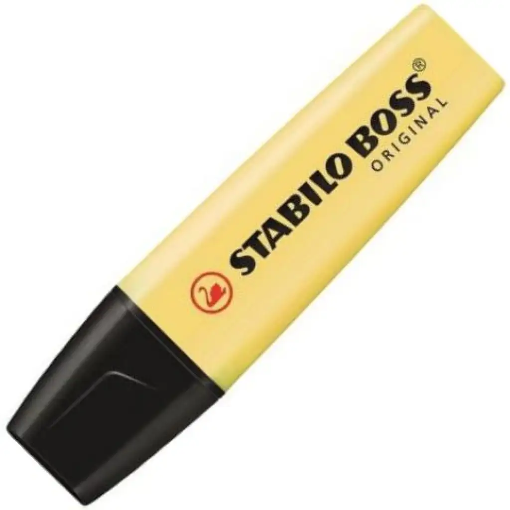 Stabilo: BOSS Original Evidenziatore Pastello colore vaniglia 2-5mm