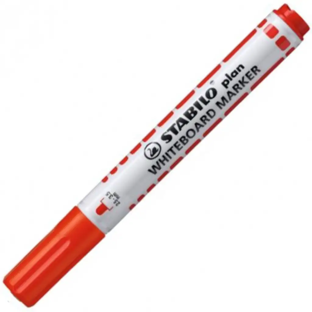 Stabilo: Pennarello per lavagna Plan WhiteBoard colore rosso