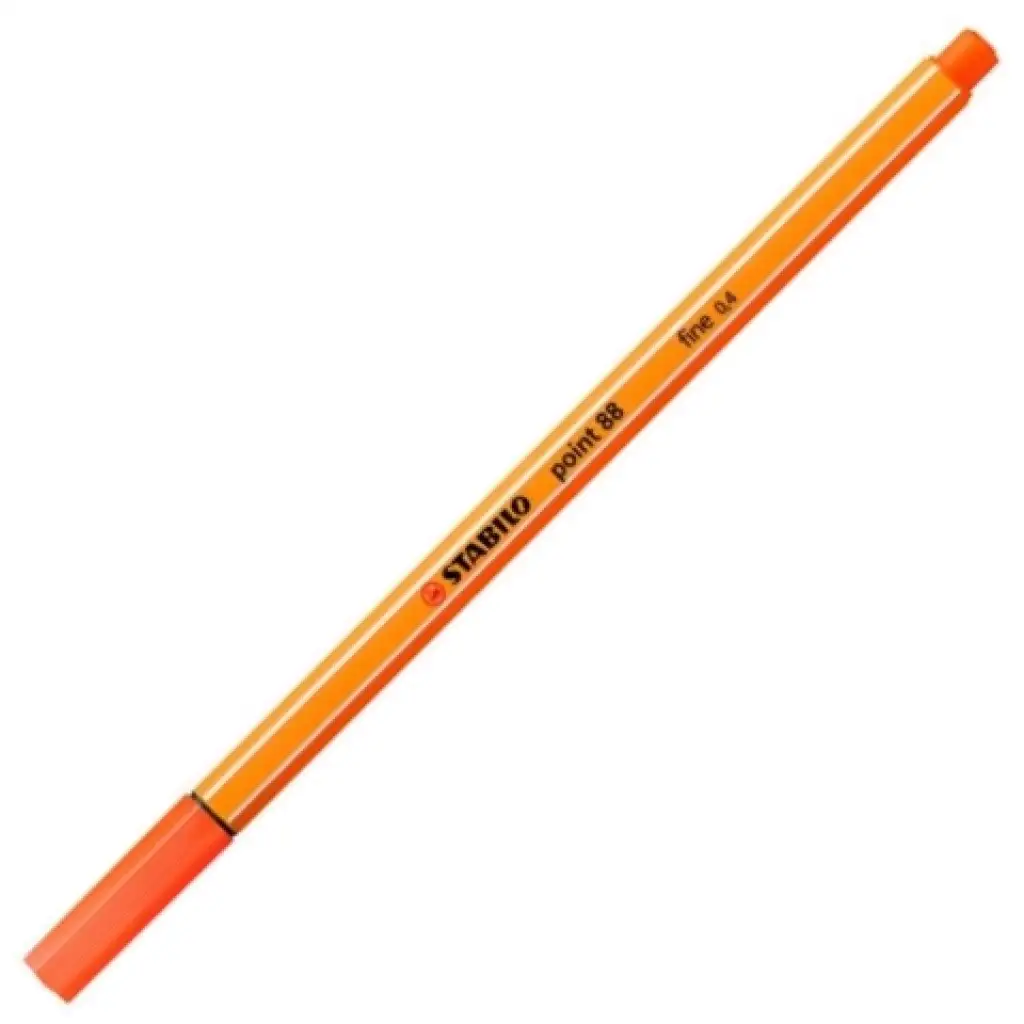Stabilo: Point 88 penna a punta fine 0,4 mm in colore cinabro chiaro