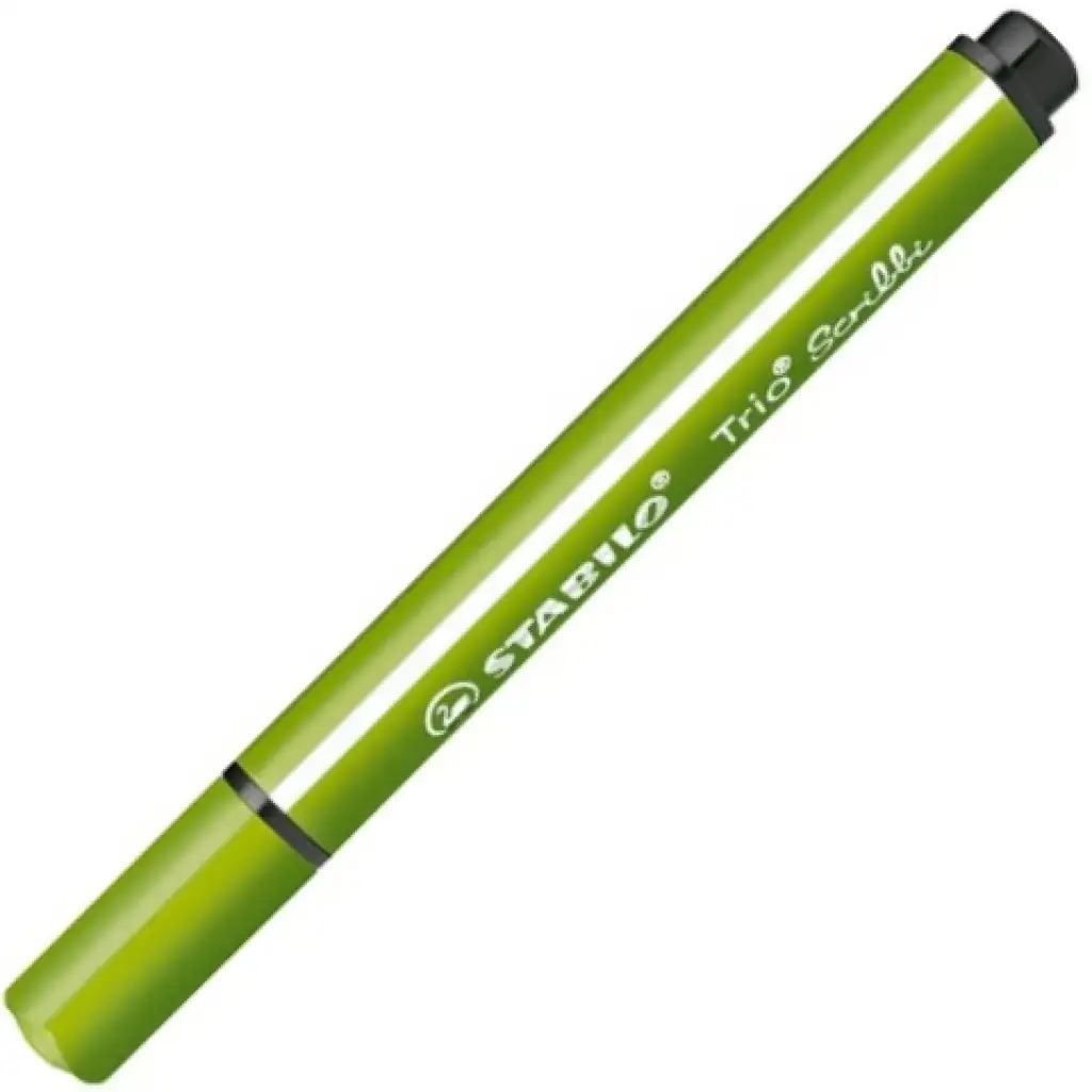Stabilo: Trio Scribble pennarello triangolare colore verde chiaro