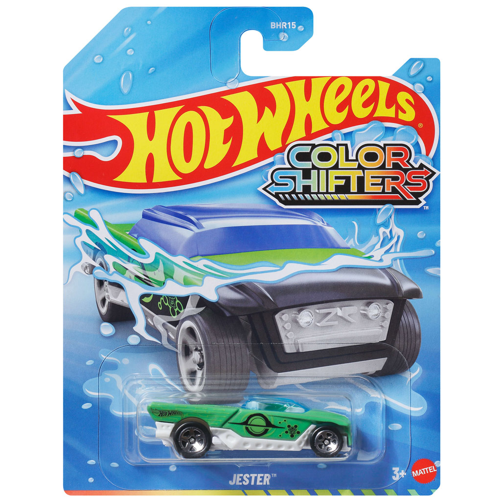 Hot Wheels: Jester macchinina cambia colore verde 1/64 - Mattel