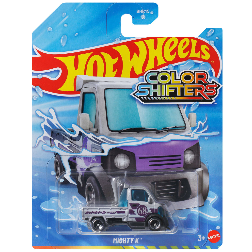 Hot Wheels: Mighty K macchinina cambia colore 1/64 - Mattel