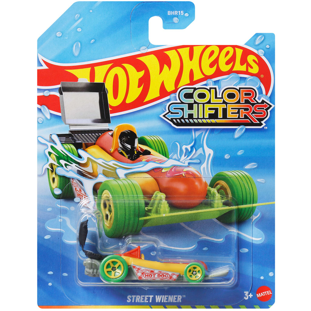 Hot Wheels: Street Wiener macchinina cambia colore 1/64 - Mattel