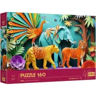 40° Anniversario - Paper Art: Giungla puzzle da 160 pezzi - Trefl