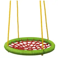 Altalena a nido 83 cm rosso-verde