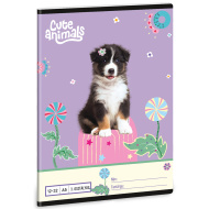 Ars Una: Animali carini - Aussie A/5 quaderno a righe per la terza elementare 12-32
