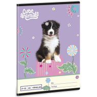 Ars Una: Animali carini - Aussie quaderno a righe A/5 21-32