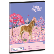 Ars Una: Animali carini - Cavallo quaderno a pagine bianche A5 20-32