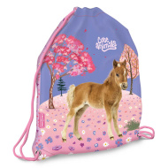 Ars Una: Animali carini - Cavallo, sacca da palestra, borsa sportiva 32x42 cm