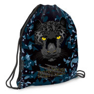 Ars Una: Black Panther sacca da ginnastica, sacca sportiva 32x42 cm