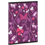 Ars Una Bloom Papillon quaderno extra con clip formato A/5