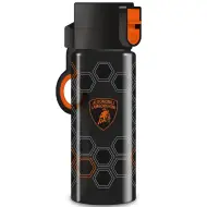 Ars Una: Bottiglia Lamborghini nero-arancione senza BPA 475ml