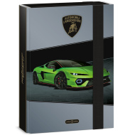 Ars Una: Cartella elastica per quaderni A5 Lamborghini verde