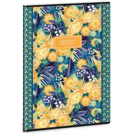 Ars Una: Catalina Estrada Parrot quaderno a quadretti con graffette extra, 40 fogli, formato A4