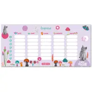 Ars Una: Cute Animals - Orario scolastico a due facce con gattino