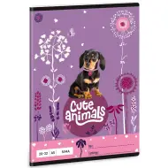 Ars Una: Cute Animals - Quaderno con bassotto cucciolo, formato A/5