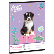 Ars Una: Cute Animals - quaderno con cagnolino Aussie, 38 fogli, formato A5