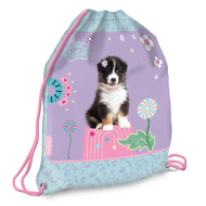Ars Una: Cute Animals Aussie — sacca da ginnastica, sacca sportiva 32x42 cm
