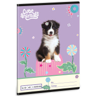 Ars Una: Cute Animals-Aussie quaderno a righe per la 2ª elementare A/5 16-32
