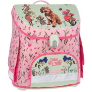Ars Una: Cute Animals Doggie zaino scolastico compatto ed ergonomico con chiusura magnetica, 33x41x24 cm