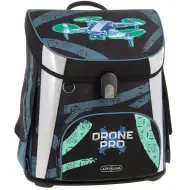 Ars Una: Drone Pro zaino scolastico compatto ed ergonomico con chiusura magnetica, 33x41x24 cm