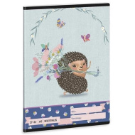 Ars Una: Fiori Freschi quaderno a quadretti A/5 27-32