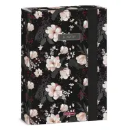 Ars Una: Flowery Black scatola portablocco formato A/5