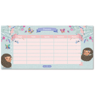 Ars Una: Fresh Flowers — orario a una pagina, fronte-retro