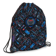 Ars Una: Gamers HUD sacca da ginnastica, borsa sportiva 32x42 cm